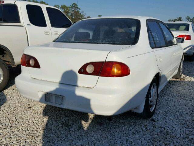 1NXBR12E82Z579596 - 2002 TOYOTA COROLLA CE WHITE photo 4