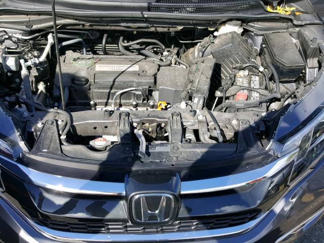 5J6RM4H96FL067919 - 2015 HONDA CR-V TOURI GRAY photo 7