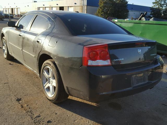 2B3CA3CV3AH113118 - 2010 DODGE CHARGER SX BLACK photo 3