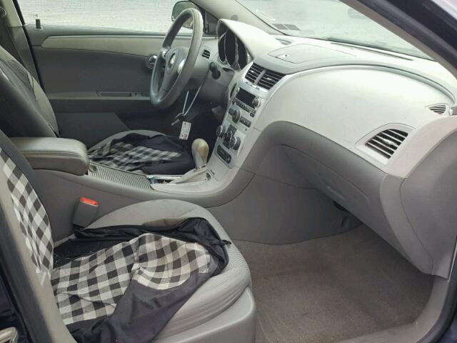 1G1ZG57B494228881 - 2009 CHEVROLET MALIBU LS BLUE photo 5