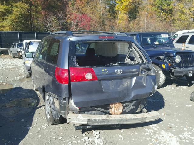 5TDZA23C56S447919 - 2006 TOYOTA SIENNA CE GRAY photo 3