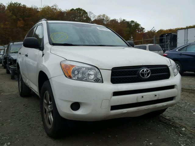 JTMZD33V886075848 - 2008 TOYOTA RAV4 WHITE photo 1