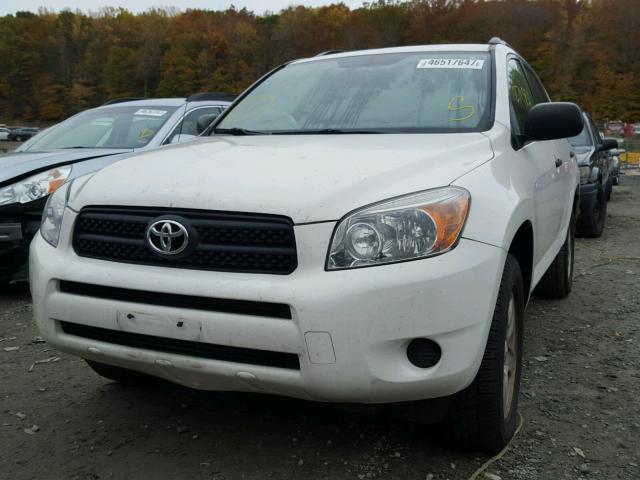 JTMZD33V886075848 - 2008 TOYOTA RAV4 WHITE photo 2