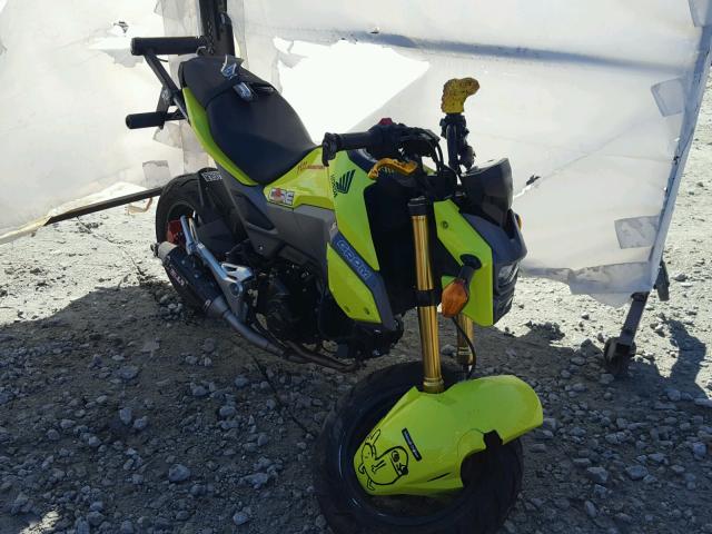 MLHJC6112H5203800 - 2017 HONDA GROM 125 YELLOW photo 1