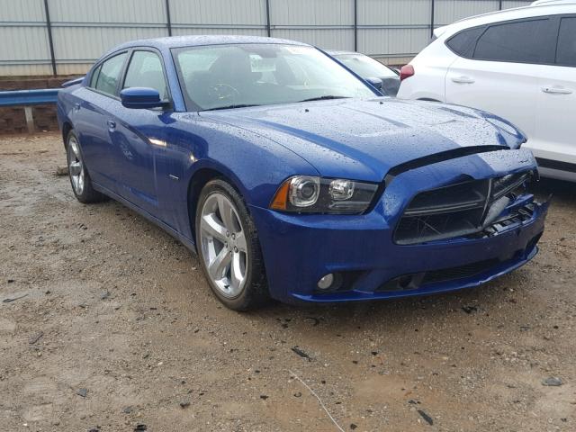 2C3CDXCT6CH276400 - 2012 DODGE CHARGER R/ BLUE photo 1