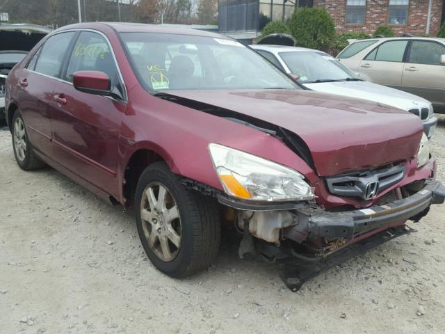 1HGCM66505A011431 - 2005 HONDA ACCORD EX 勃艮第红 照片 1