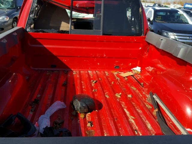 1FTYR10U52PA53904 - 2002 FORD RANGER RED photo 6