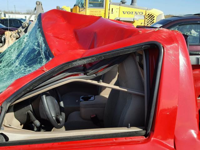 1FTYR10U52PA53904 - 2002 FORD RANGER RED photo 9