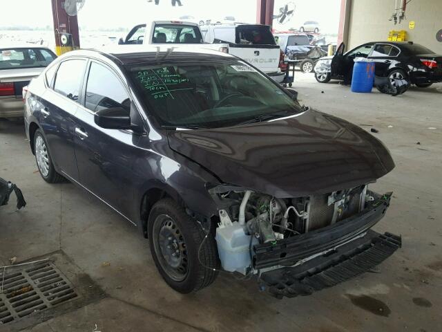 3N1AB7AP3DL702814 - 2013 NISSAN SENTRA S 石墨色 照片 1