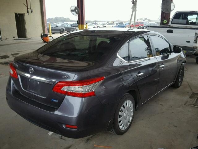 3N1AB7AP3DL702814 - 2013 NISSAN SENTRA S 石墨色 照片 4