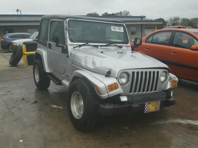 1J4FA39S43P357152 - 2003 JEEP WRANGLER C SILVER photo 1