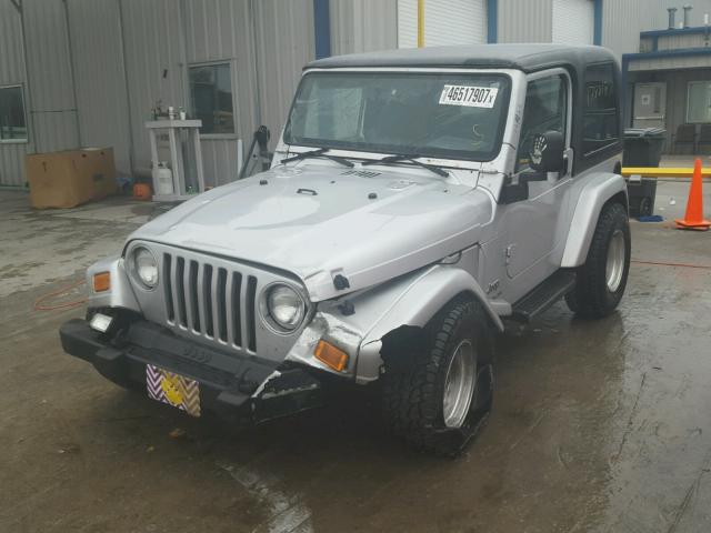 1J4FA39S43P357152 - 2003 JEEP WRANGLER C SILVER photo 2