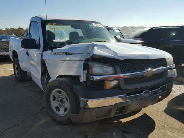 1GCEC14X04Z328580 - 2004 CHEVROLET SILVERADO WHITE photo 1