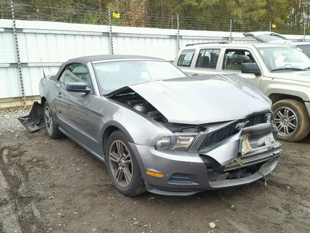 1ZVBP8EN4A5168040 - 2010 FORD MUSTANG GRAY photo 1