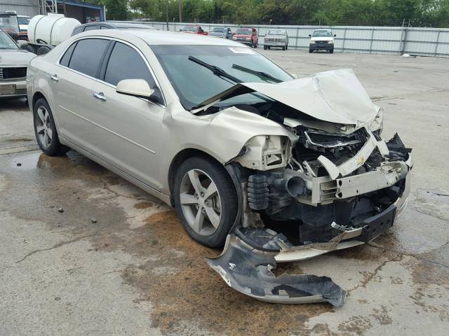 1G1ZC5E02CF342595 - 2012 CHEVROLET MALIBU 1LT GOLD photo 1