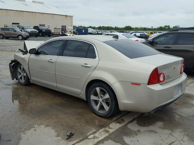 1G1ZC5E02CF342595 - 2012 CHEVROLET MALIBU 1LT GOLD photo 3