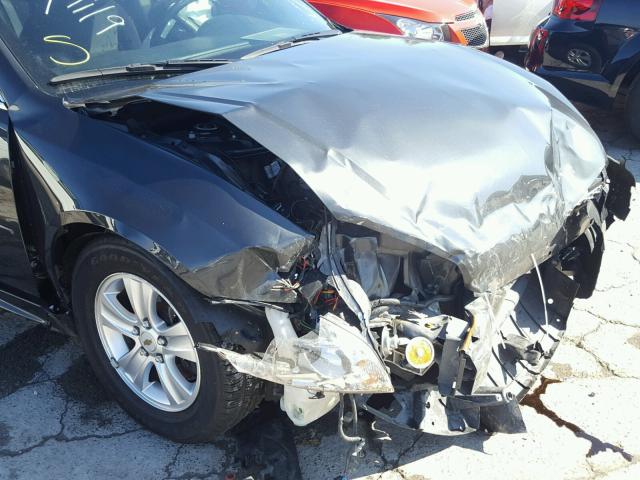 2G1WA5E31E1164269 - 2014 CHEVROLET IMPALA LIM GRAY photo 9