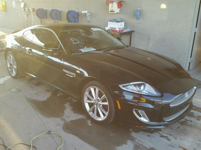 SAJWA4DB8ELB52466 - 2014 JAGUAR XK შავი ფოტო 1