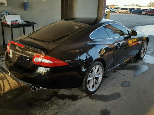 SAJWA4DB8ELB52466 - 2014 JAGUAR XK BLACK photo 4