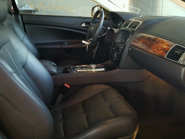 SAJWA4DB8ELB52466 - 2014 JAGUAR XK შავი ფოტო 5