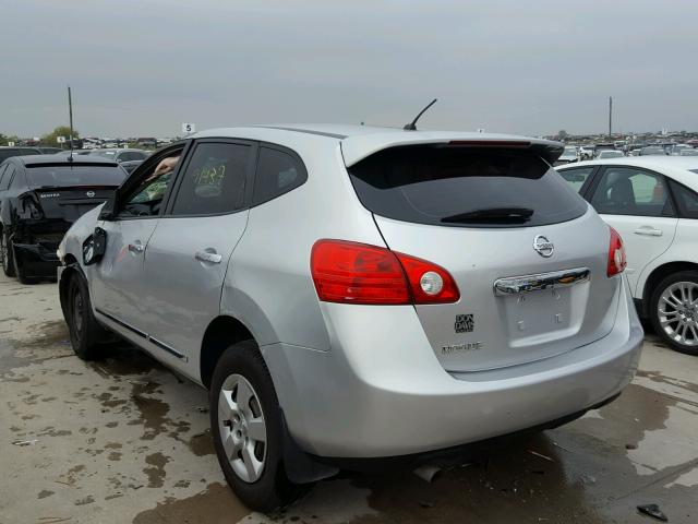 JN8AS5MT3BW153301 - 2011 NISSAN ROGUE S GRAY photo 3