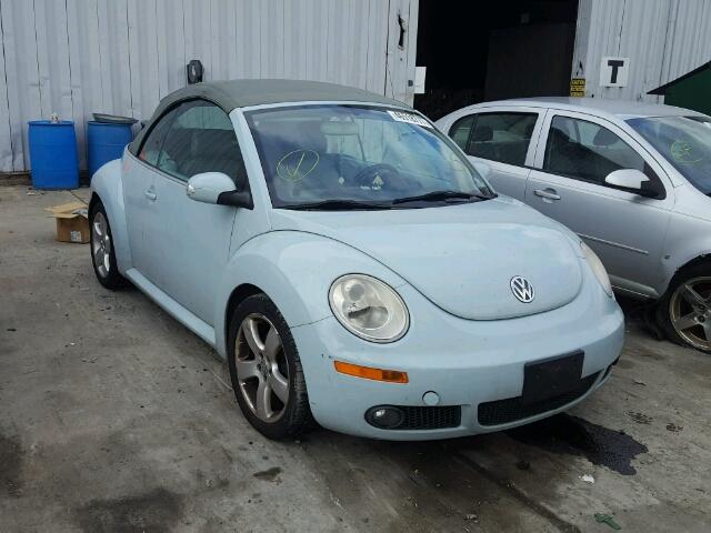 3VWSF31Y86M327875 - 2006 VOLKSWAGEN NEW BEETLE 蓝色 照片 1