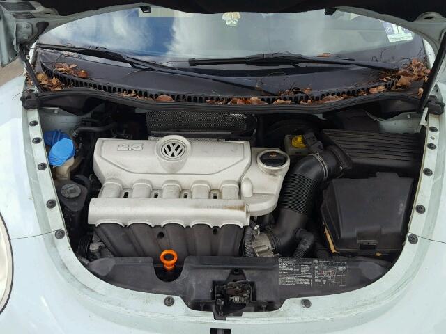 3VWSF31Y86M327875 - 2006 VOLKSWAGEN NEW BEETLE BLUE photo 7