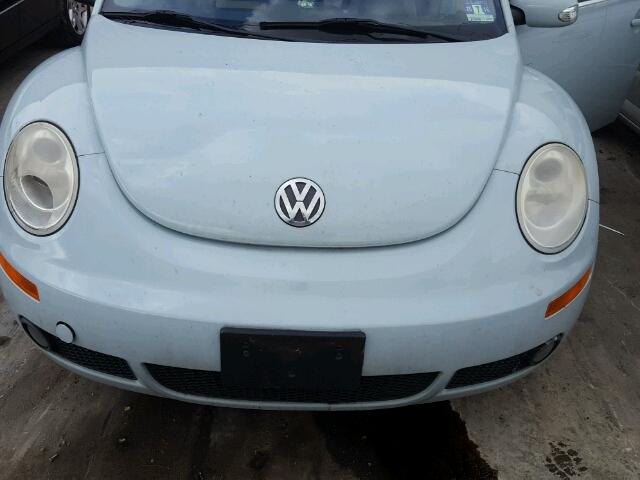 3VWSF31Y86M327875 - 2006 VOLKSWAGEN NEW BEETLE 蓝色 照片 9