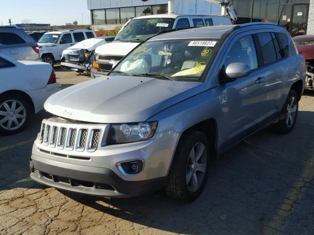 1C4NJCEA0HD131097 - 2017 JEEP COMPASS LA GRAY photo 2