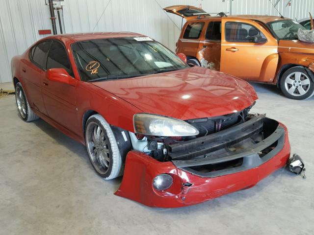 2G2WP552171121846 - 2007 PONTIAC GRAND PRIX RED photo 1