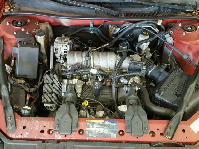 2G2WP552171121846 - 2007 PONTIAC GRAND PRIX RED photo 7