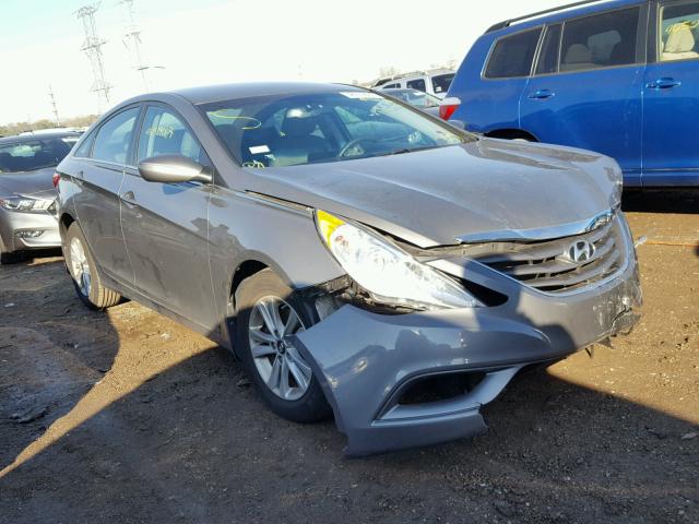 5NPEB4ACXDH796863 - 2013 HYUNDAI SONATA GLS GRAY photo 1