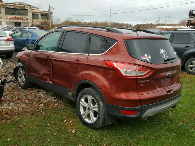 1FMCU0GX7GUA05103 - 2016 FORD ESCAPE SE MAROON photo 3