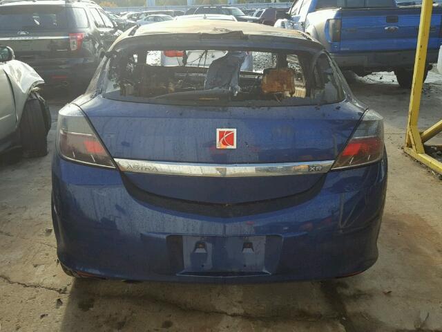 W08AT271385009188 - 2008 SATURN ASTRA XR BLUE photo 10