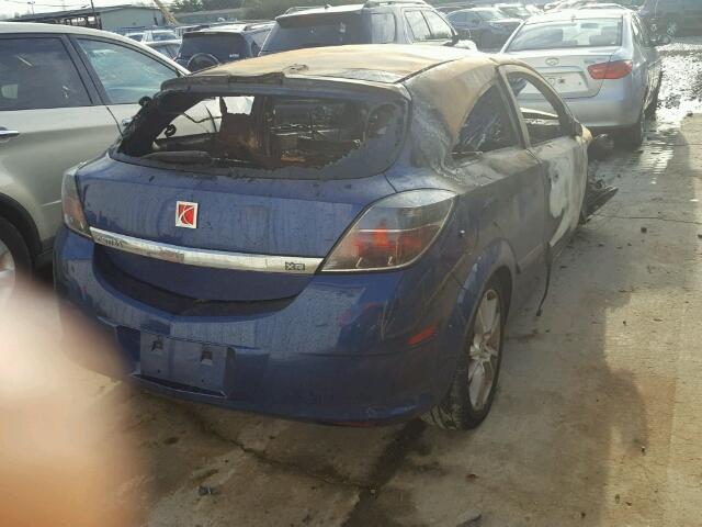 W08AT271385009188 - 2008 SATURN ASTRA XR BLUE photo 4