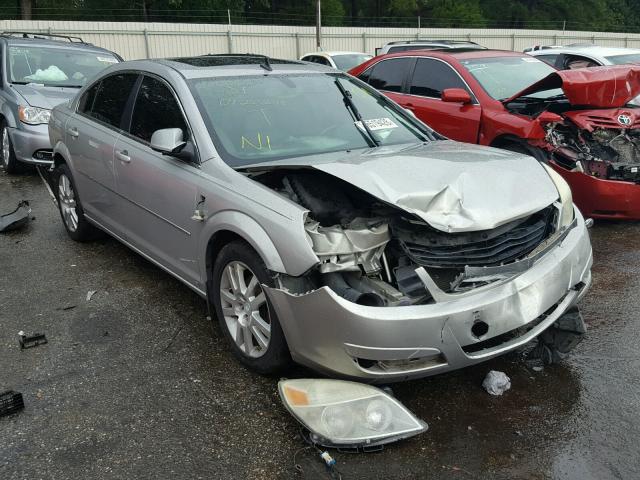 1G8ZS57N68F101496 - 2008 SATURN AURA XE SILVER photo 1