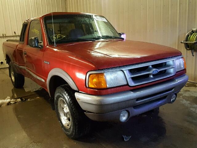 1FTCR15X1VPB00220 - 1997 FORD RANGER RED photo 1