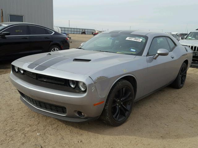 2C3CDZAG0GH240256 - 2016 DODGE CHALLENGER SILVER photo 2