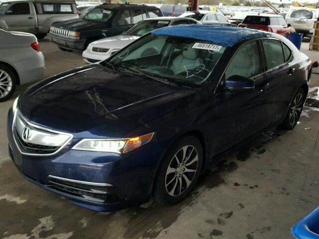 19UUB1F52FA003250 - 2015 ACURA TLX TECH BLUE photo 2