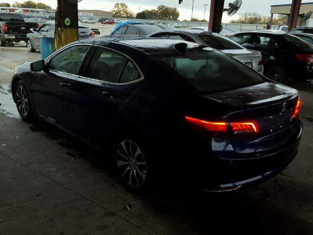 19UUB1F52FA003250 - 2015 ACURA TLX TECH BLUE photo 3