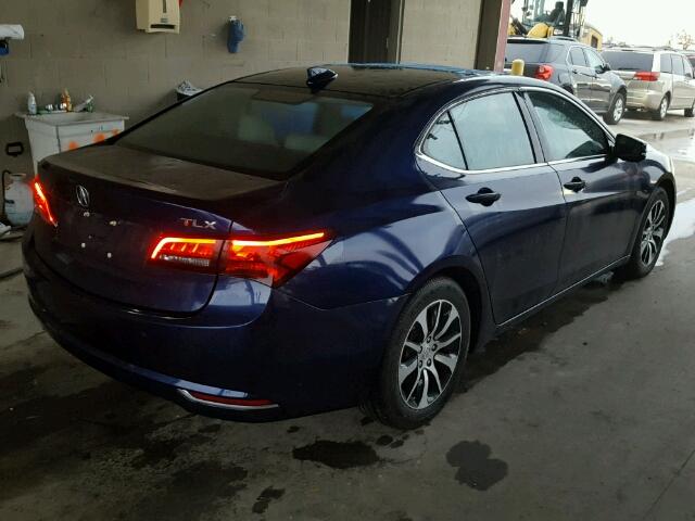 19UUB1F52FA003250 - 2015 ACURA TLX TECH BLUE photo 4