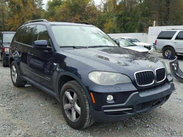 5UXFE43579L267821 - 2009 BMW X5 XDRIVE3 BLUE photo 1