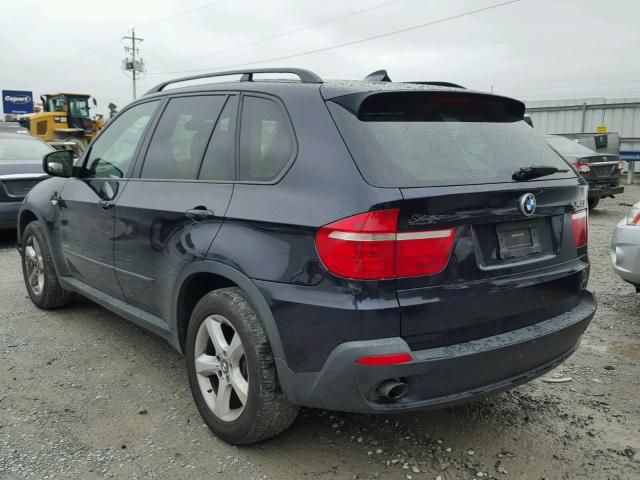 5UXFE43579L267821 - 2009 BMW X5 XDRIVE3 Կապույտ լուսանկար 3