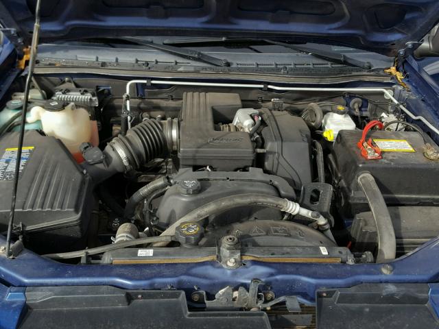 1GCCS136158154092 - 2005 CHEVROLET COLORADO BLUE photo 7