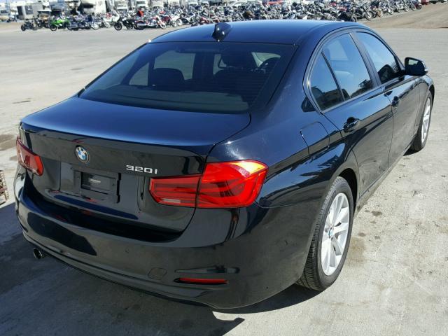 WBA8A9C50GK619236 - 2016 BMW 320 I BLACK photo 4
