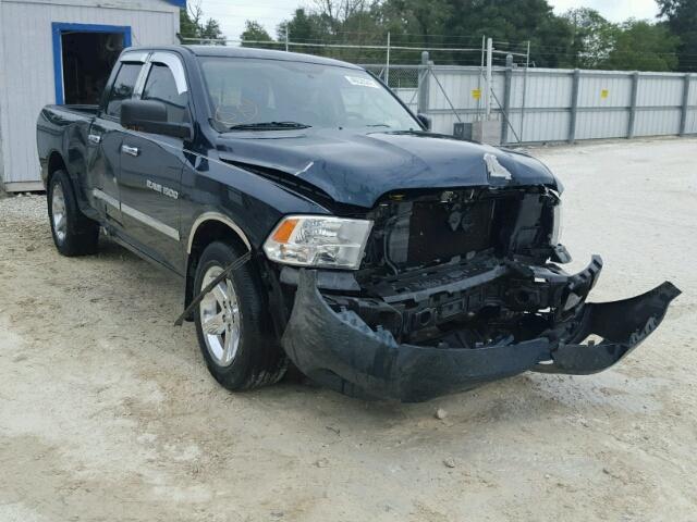 1D7RB1GP0BS570281 - 2011 DODGE RAM 1500 GREEN photo 1