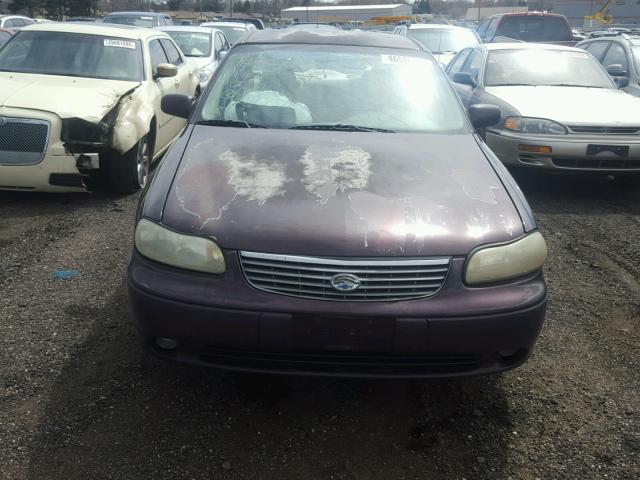 1G1NE52MXWY169613 - 1998 CHEVROLET MALIBU LS 栗色 照片 9