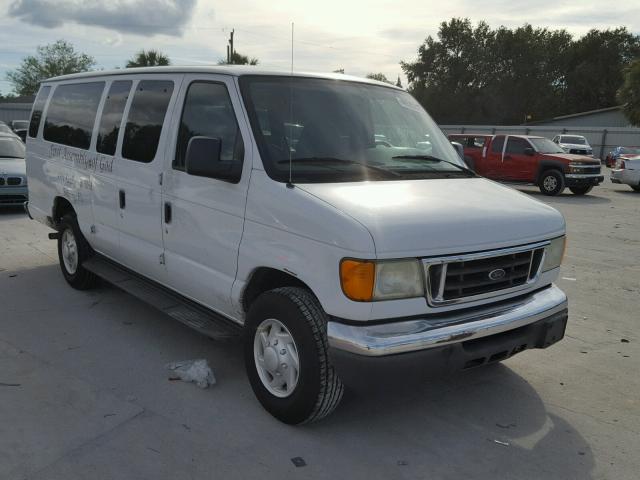 1FBSS31L64HB08745 - 2004 FORD ECONOLINE WHITE photo 1