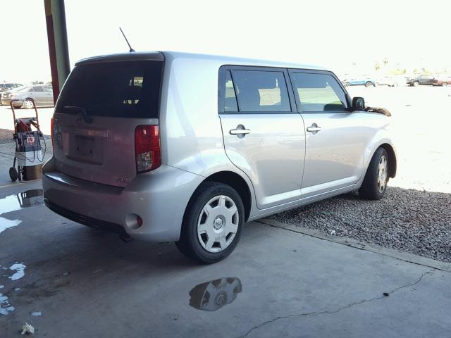 JTLZE4FE9EJ063381 - 2014 TOYOTA SCION XB Plata foto 4