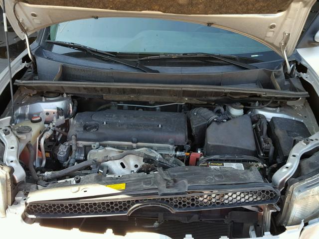 JTLZE4FE9EJ063381 - 2014 TOYOTA SCION XB Plata foto 7